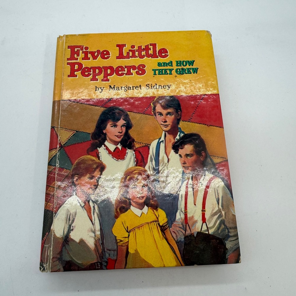 Five Little Peppers and How They Grew Margaret Sidney Whitman 1955 Hardcover